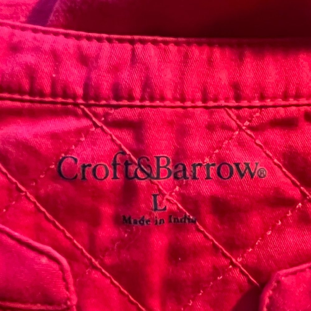 "Croft & Barrow" Red Top - Picture 8 of 8